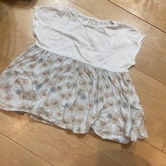 花柄トップス　キッズ90 ユニクロ