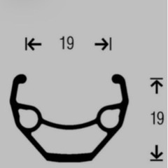 gurpil taurus 26インチ 32H リム2本セット