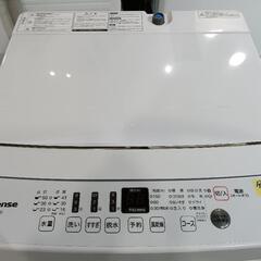 配送可【Hisense】5.5k洗濯機★2020年製　分解クリーニング済/6ヶ月保証付　管理番号11802
