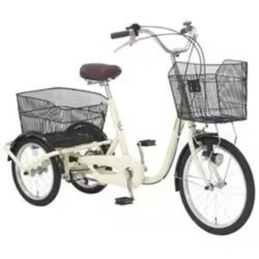 三輪 自転車 フットスット オクシー 前20インチ/後16インチ 変速なし