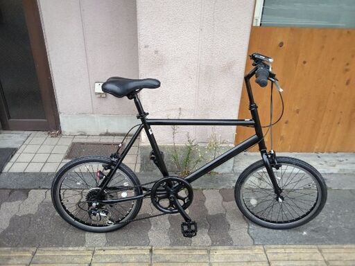 美品☆20吋 ミニベロ(小径車) 6speed/ブラック