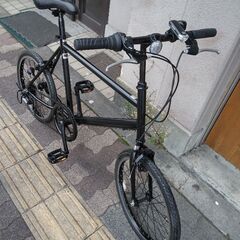 美品☆20吋 ミニベロ(小径車) 6speed/ブラック