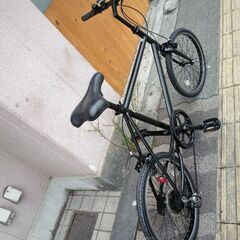 美品☆20吋 ミニベロ(小径車) 6speed/ブラック