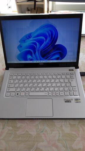 起動約20秒　薄型　NEC  PC-LZ750MSS【Windows 11 Home】