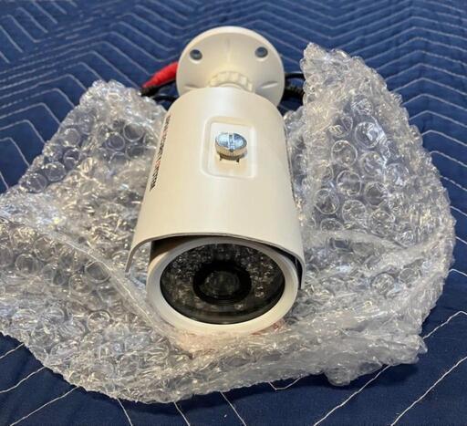 防犯カメラ PF-AHD3211F & 外付け赤外線