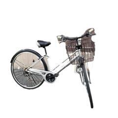 TURBO 自転車 グレー 鍵3本付き