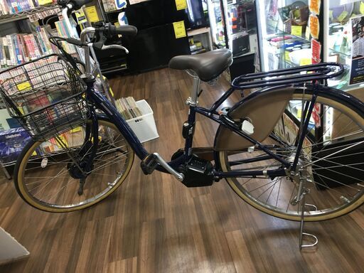 ★使用わずか★ブリヂストン BRIDGESTONE 電動アシスト自転車 フロンティアDX 電動自転車 9.9Ah 26インチ F6DB42 内装3段変速 タフフレーム カーボンベルトドライブ ソーラーテール 空気ミハル君 ステップスルーフレーム Eマイティロード 4.5タイヤ  美品 堺市 石津【ジャングルジャングルサカイ石津店】