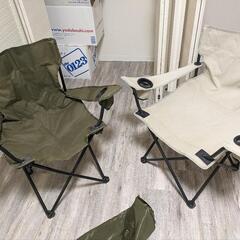 【取引中】キャンプ用椅子2個セット