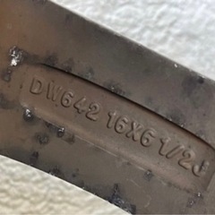 エンケイENKEI製16インチアルミホイール 