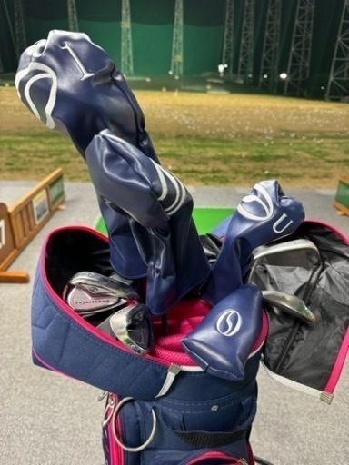 ゴルフクラブ&キャディバッグ フルセット?レディース 良品 レディース