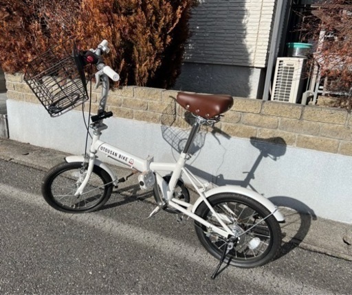 【売却済】折りたたみ自転車　SoftBank　ソフトバンク　お父さん自転車　レア美品　お買い得