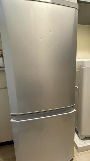 三菱冷蔵庫　2019年式　MR-P15D-S　146L　一人暮らし 単身用