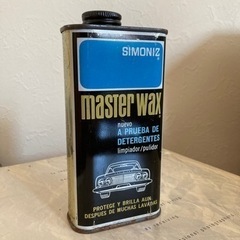 【希少】SIMONIS MASTER WAX/ヴィンテージ雑貨