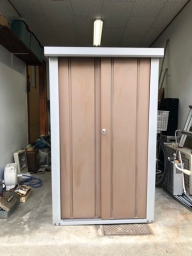 中古物置　鍵付　決まりました‍♂️