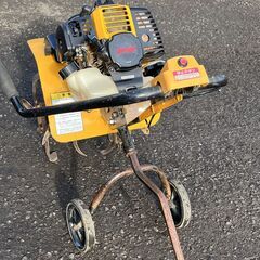 現品確認歓迎 初期不良対応OK 使われてた動作品 ナタ爪程度良く 軽量 リョービ 2サイクル 1.7馬力 耕運機 RCV-330 移動輪付 取説も見れる