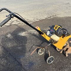 現品確認歓迎 初期不良対応OK 使われてた動作品 ナタ爪程度良く 軽量 リョービ 2サイクル 1.7馬力 耕運機 RCV-330 移動輪付 取説も見れる