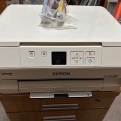 EPSON プリンター EP-707 インク3色　A4印刷用紙