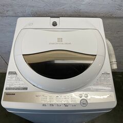 TOSHIBA】 東芝 全自動電機洗濯機 5.0㎏ AW-5GA1 2021年製