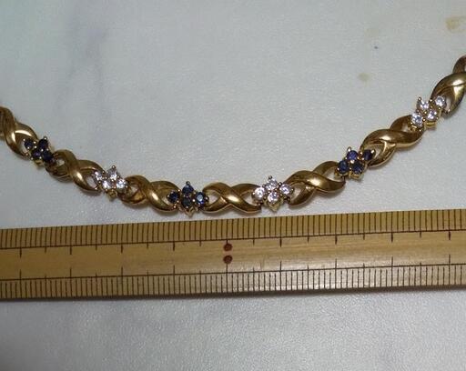 ★新品▪半額以下★IEI ミッドナイトブルー宝飾ネックレス ☆新品▫半額以下☆IEI ミッドナイトブルー宝飾ネックレス