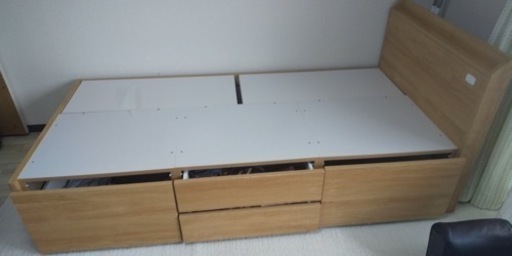 【美品】家具 シングルベッド