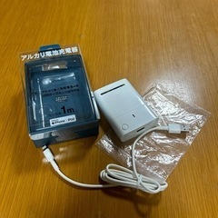 iPhone アルカリ電池充電器