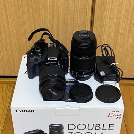 Canon EOS Kiss X7 ダブルズームキット CANON EOS Kiss X7 ダブル