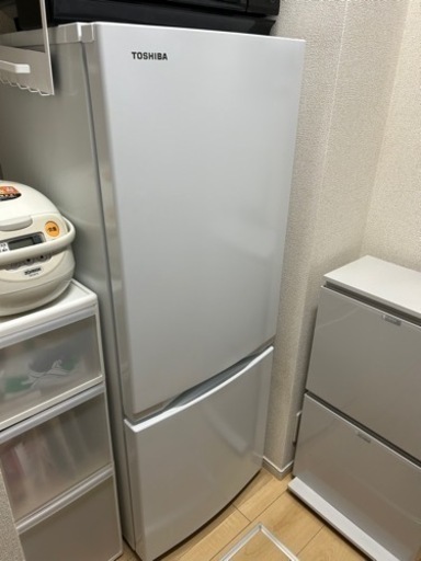 TOSHIBA 冷蔵庫　GR-U15BS(W) 【2023年製】