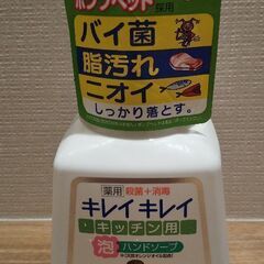 【未使用】キレイキレイ 薬用キッチン泡ハンドソープ   230ml