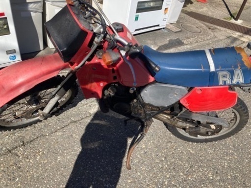 RA125 スズキ　オフロードバイク　ツースト　レストアベース RA125 スズキ オフロードバイク ツースト レストアベース