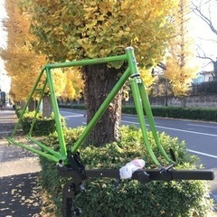 京都ビゴーレ オーダー クロモリ フレーム セット ビンテージ 希少