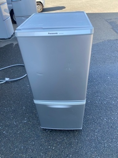 福岡市内配送設置無料パナソニック Panasonic NR-B145W-S [冷蔵庫 （138L 右開き） シルバー]