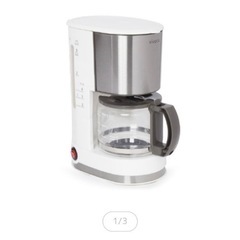 【NEW】【お値下げしました】シロカ ドリップ式コーヒーメーカー オリジナル ホワイト SCM-405E2