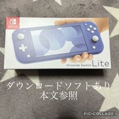 任天堂 Switch lightダウンロードソフトごと売ります。