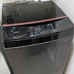 【取引決定】アイリスオーヤマ 洗濯機 8.0kg ブラック スプ...