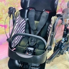 ③6000子供乗せ電動アシスト自転車Panasonic20インチ良好バッテリー
