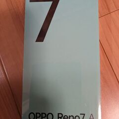 （3/15値下）OPPO Reno7A ドリームブルー　未開封S...
