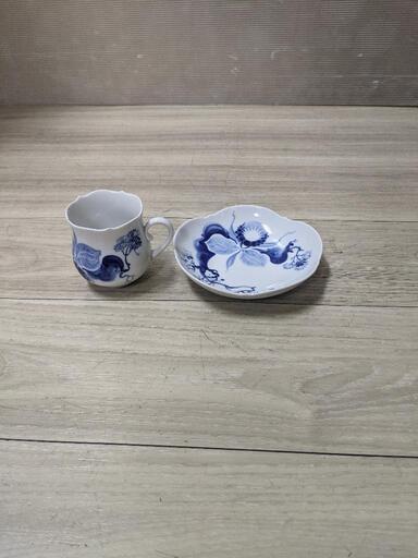マイセン MEISSEN ブルーオーキッド コーヒー カップ＆ソーサー Blue Orchid