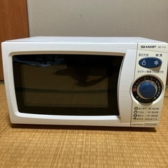 SHARP 電子レンジ　2004年製　RE-T13 700w 取...