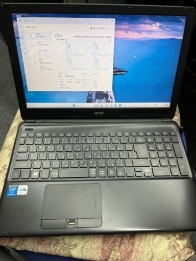 ACERの15インチノートです。