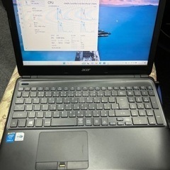 ACERの15インチノートです。