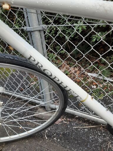 リサイクルショップどりーむ鹿大前店 No1266 自転車 クロスバイク 白