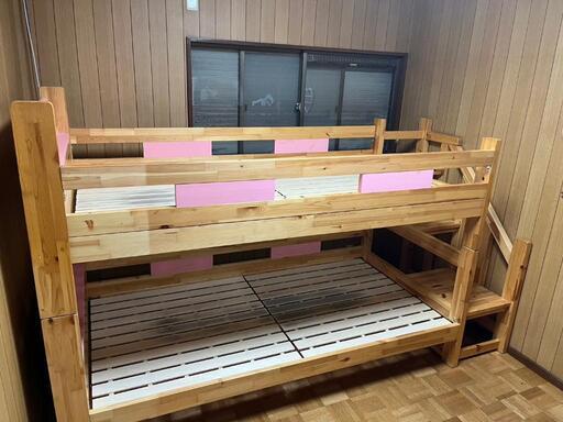 【引取先決定しました】二段ベッド　階段付き
