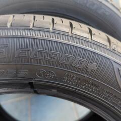 新古タイヤ（新車外し）　ダンロップエナセーブEC300＋　155/65-14 4本セット