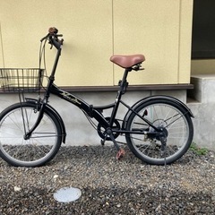 6段変速自転車(折りたたみ式)