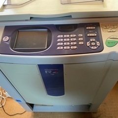 輪転機 RZ730 輪転機 インクも数ケースあり
