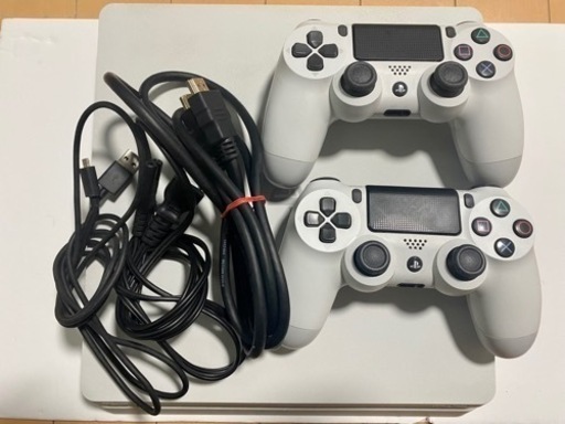 PlayStation4/500GB/薄型PS4/CHU2100A/純正コントローラー2つ付き
