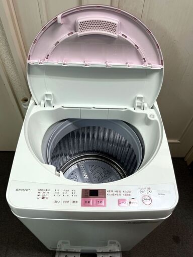 送料無料・設置無料サービス有り】洗濯機 2016年製 SHARP ES-GE6A 中古