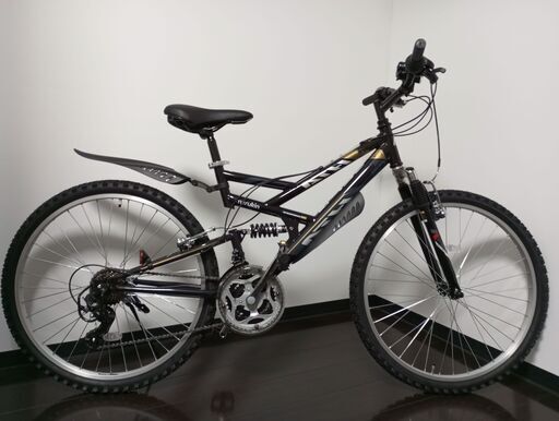 マルキン MTB ATH-435 黒 21速 未走行 美品