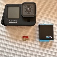 ゴープロ9 128GBmicroSD付き　2月24日取引できる方25000円でお譲りします