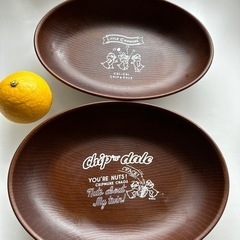 CHIP&DALEのお皿　２枚